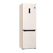 LG Холодильник LG GC-B459MEWM | 374л | DoorCooling+ | ThinQ | Бежевый, Left view, GC-B459MEWM, thumbnail 12