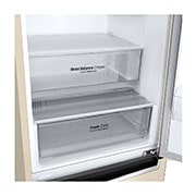 LG Холодильник LG GC-B459MEWM | 374л | DoorCooling+ | ThinQ | Бежевый, Shelf bottom view, GC-B459MEWM, thumbnail 5
