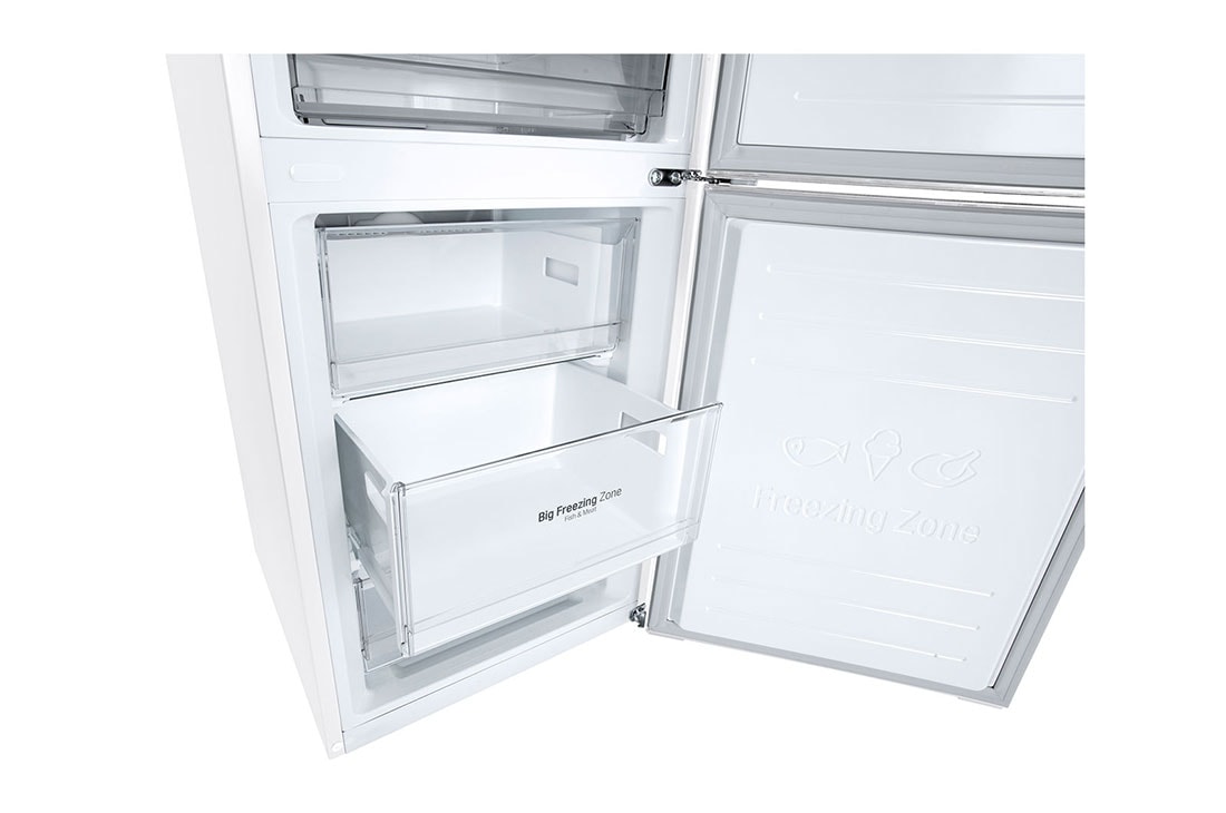 LG Холодильник LG GC-B459MQWM | 374л | DoorCooling⁺ | ThinQ | Белый, Bottom Drawer  , GC-B459MQWM, thumbnail 9