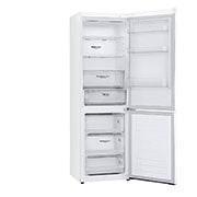 LG Холодильник LG GC-B459MQWM | 374л | DoorCooling⁺ | ThinQ | Белый, front top door open view, GC-B459MQWM, thumbnail 12