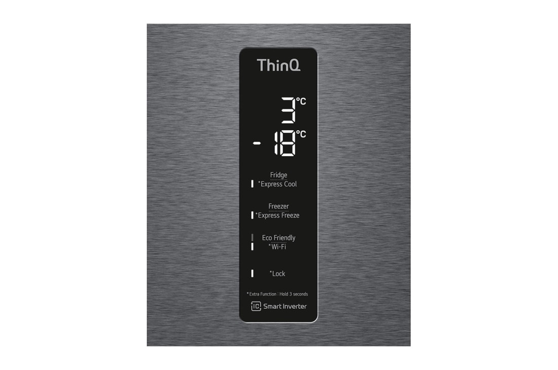 LG Холодильник LG GC-B509MLWM | 419л | DoorCooling⁺ | Тёмный графит, Display View, GC-B509MLWM, thumbnail 9