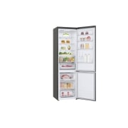 LG Холодильник LG GC-B509MLWM | 419л | DoorCooling⁺ | Тёмный графит, Left perspective view with food, GC-B509MLWM, thumbnail 12