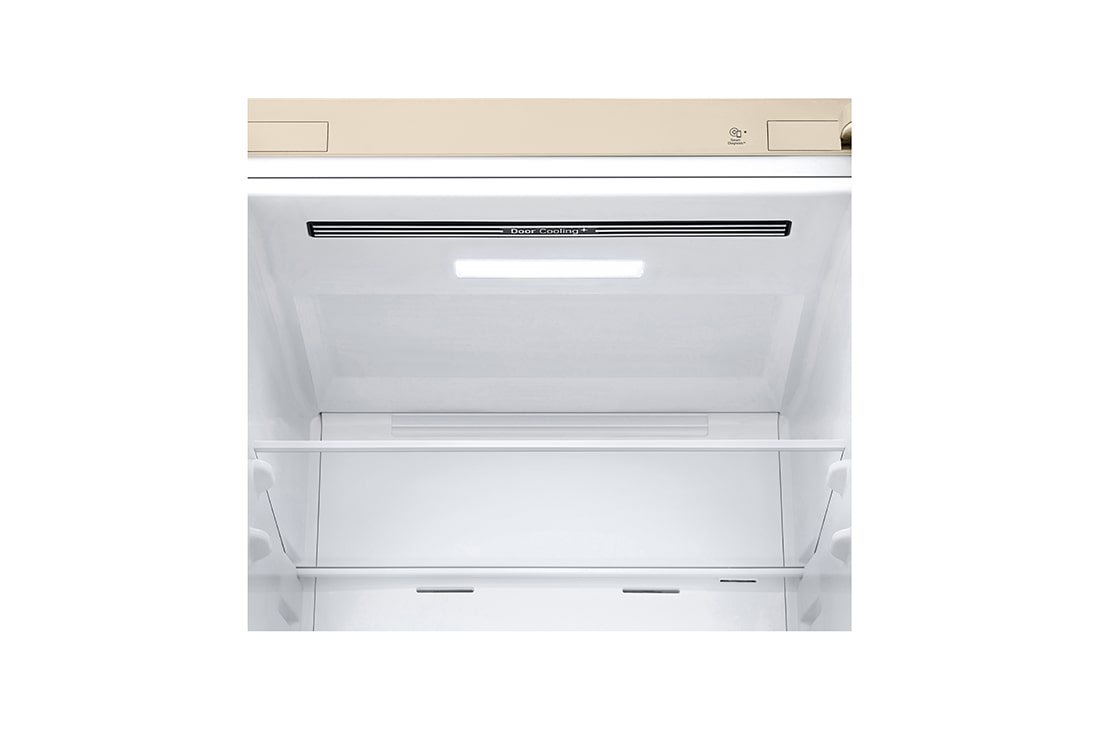 LG Холодильник LG GC-B509MEWM | 419л | DoorCooling⁺ | ThinQ | Бежевый, Shelf with food, GC-B509MEWM, thumbnail 6