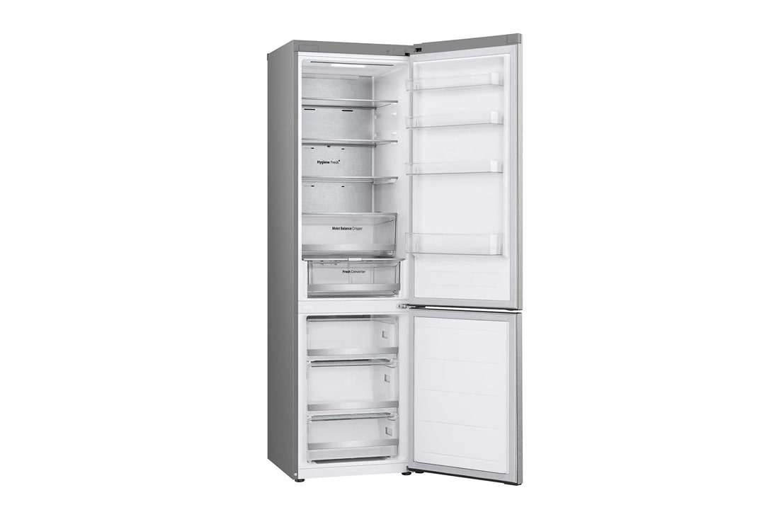 LG Холодильник LG GC-B509FAPW | 422л | DoorCooling+ | ThinQ | Стальной, -15 degree side view, GC-B509FAPW, thumbnail 6
