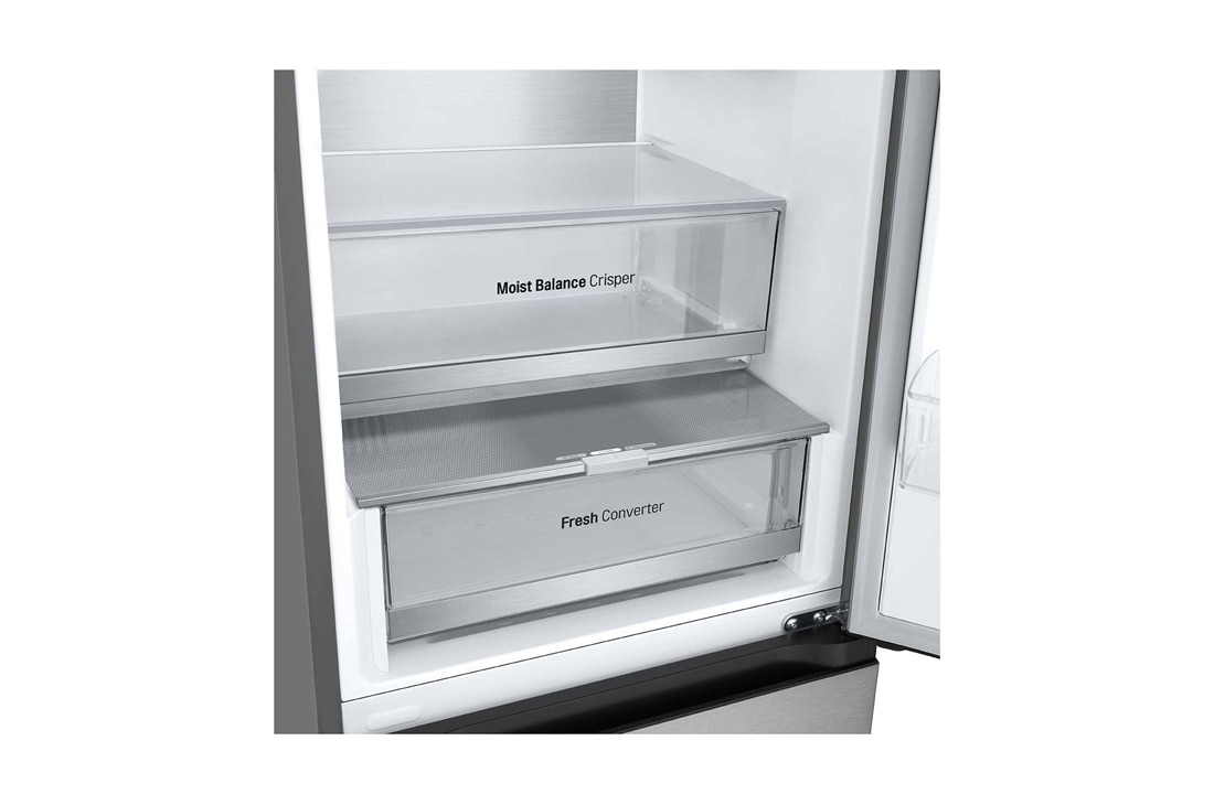 LG Холодильник LG GC-B509FAPW | 422л | DoorCooling+ | ThinQ | Стальной, side view, GC-B509FAPW, thumbnail 13