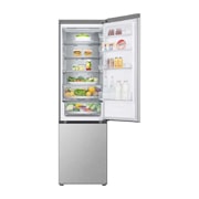 LG Холодильник LG GC-B509FAPW | 422л | DoorCooling+ | ThinQ | Стальной, -15 degree side view, GC-B509FAPW, thumbnail 3