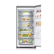 LG Холодильник LG GC-B509FAPW | 422л | DoorCooling+ | ThinQ | Стальной, -15 degree side view, GC-B509FAPW, thumbnail 7