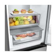 LG Холодильник LG GC-B509FAPW | 422л | DoorCooling+ | ThinQ | Стальной, side view, GC-B509FAPW, thumbnail 12