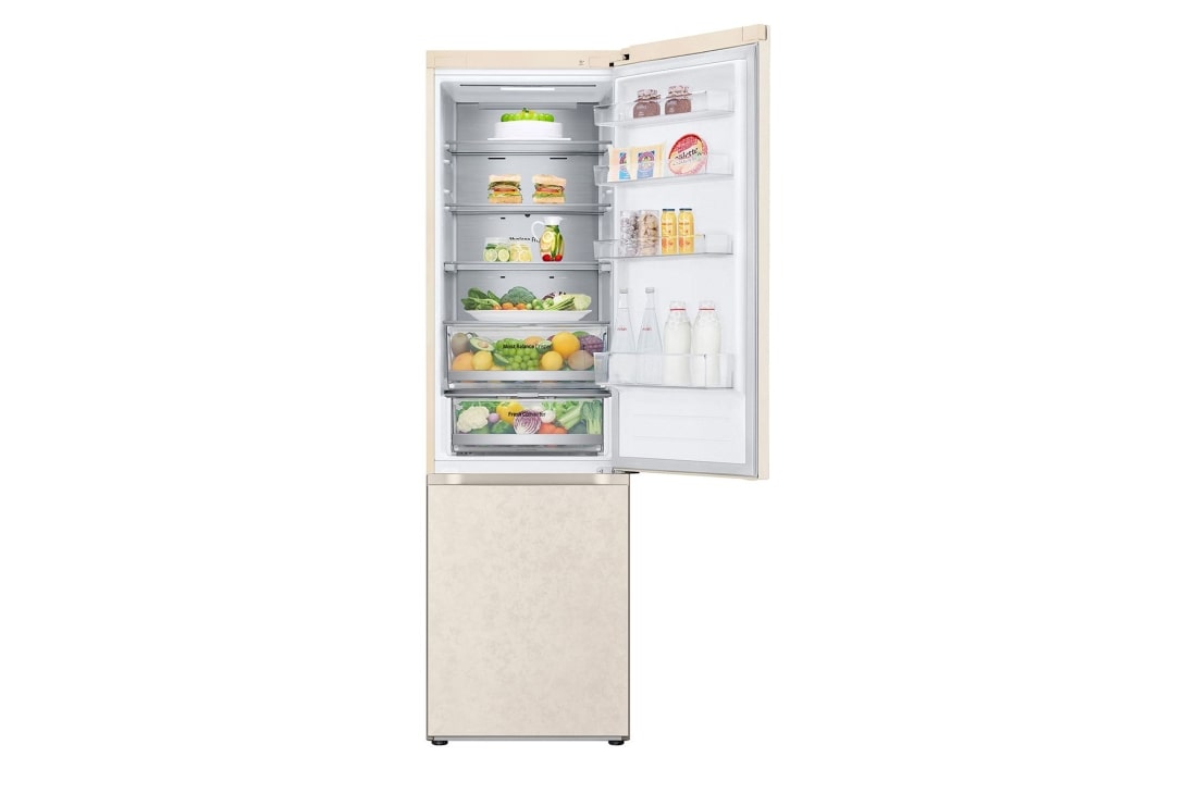 LG Холодильник LG GC-B509FEPW | 422л | DoorCooling+ | ThinQ | Бежевый, GC-B509FEPW, thumbnail 3