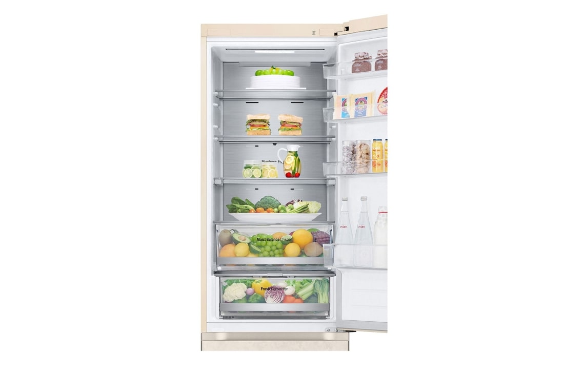 LG Холодильник LG GC-B509FEPW | 422л | DoorCooling+ | ThinQ | Бежевый, GC-B509FEPW, thumbnail 8