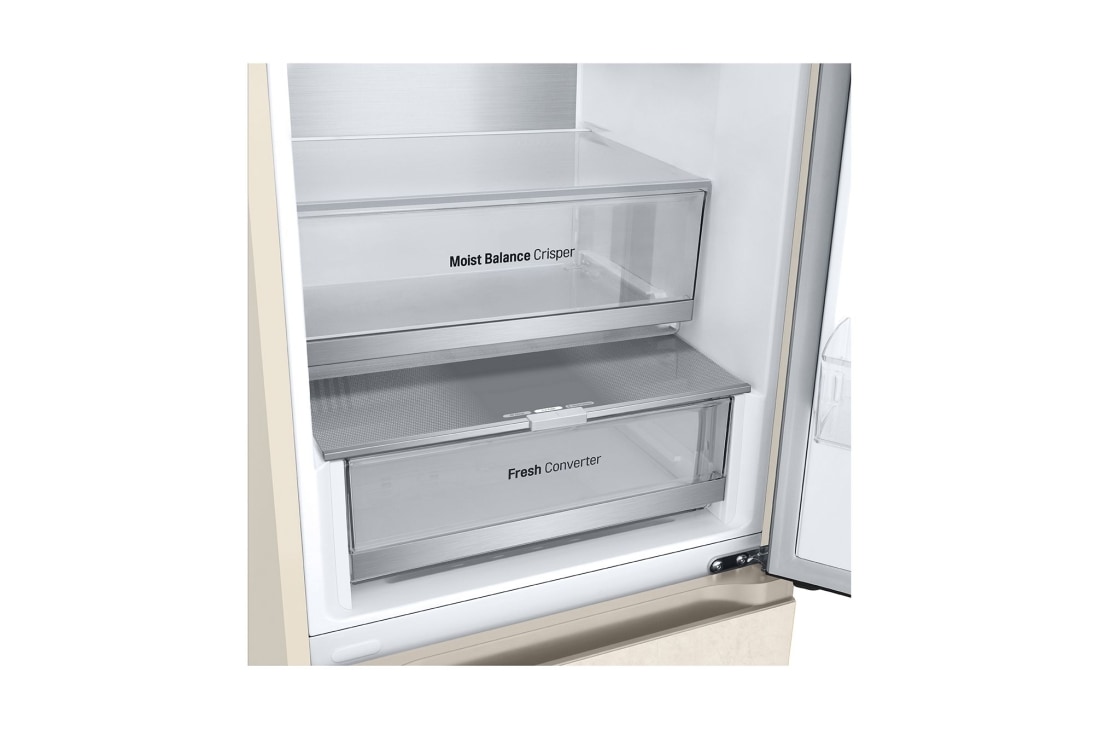 LG Холодильник LG GC-B509FEPW | 422л | DoorCooling+ | ThinQ | Бежевый, GC-B509FEPW, thumbnail 13