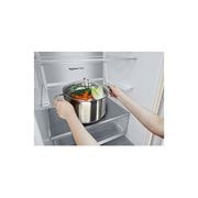 LG Холодильник LG GC-B509FEPW | 422л | DoorCooling+ | ThinQ | Бежевый, GC-B509FEPW, thumbnail 9