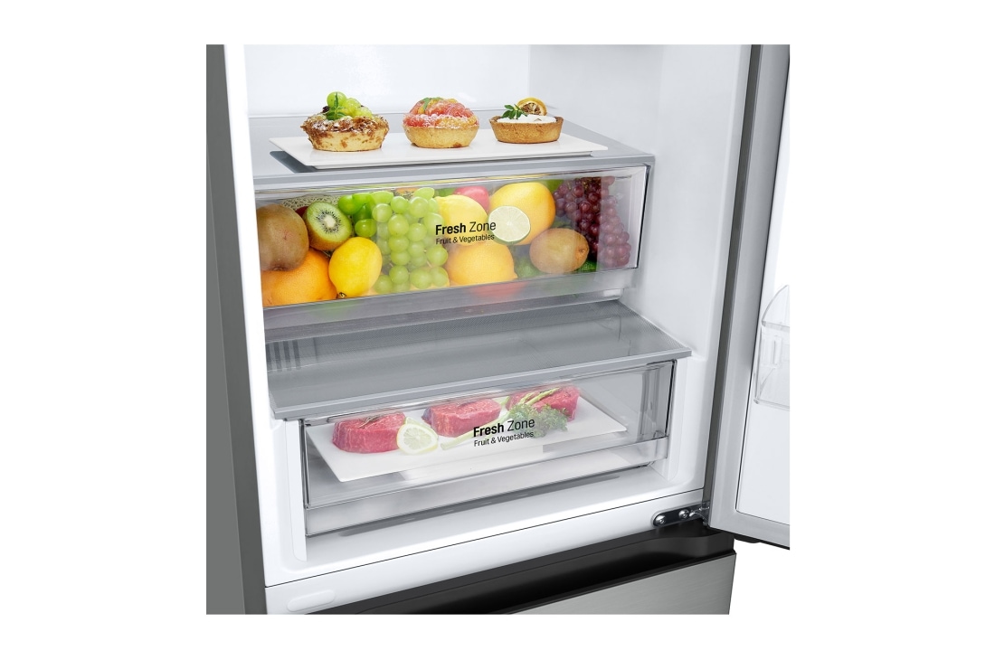 LG Холодильник LG GC-B509FNMW | 422л | DoorCooling+ | ThinQ | Серебристый, GC-B509FNMW, thumbnail 6