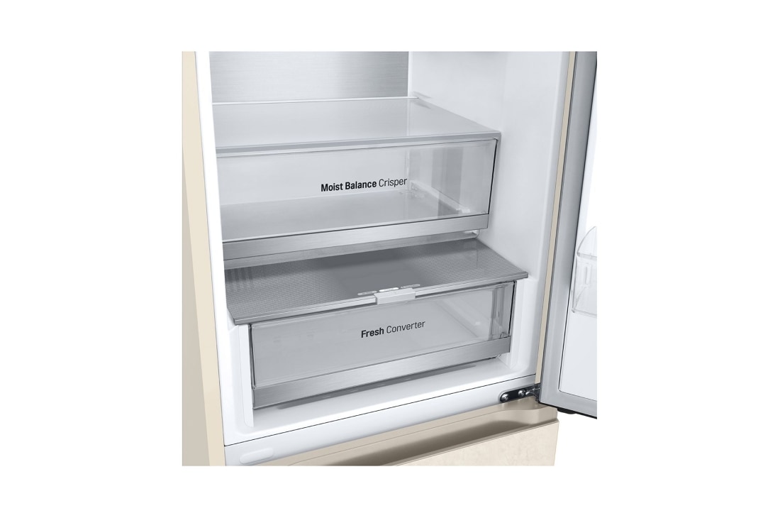LG Холодильник LG GC-B459FEPW | 377л | DoorCooling+ | ThinQ | Бежевый, GC-B459FEPW, thumbnail 6