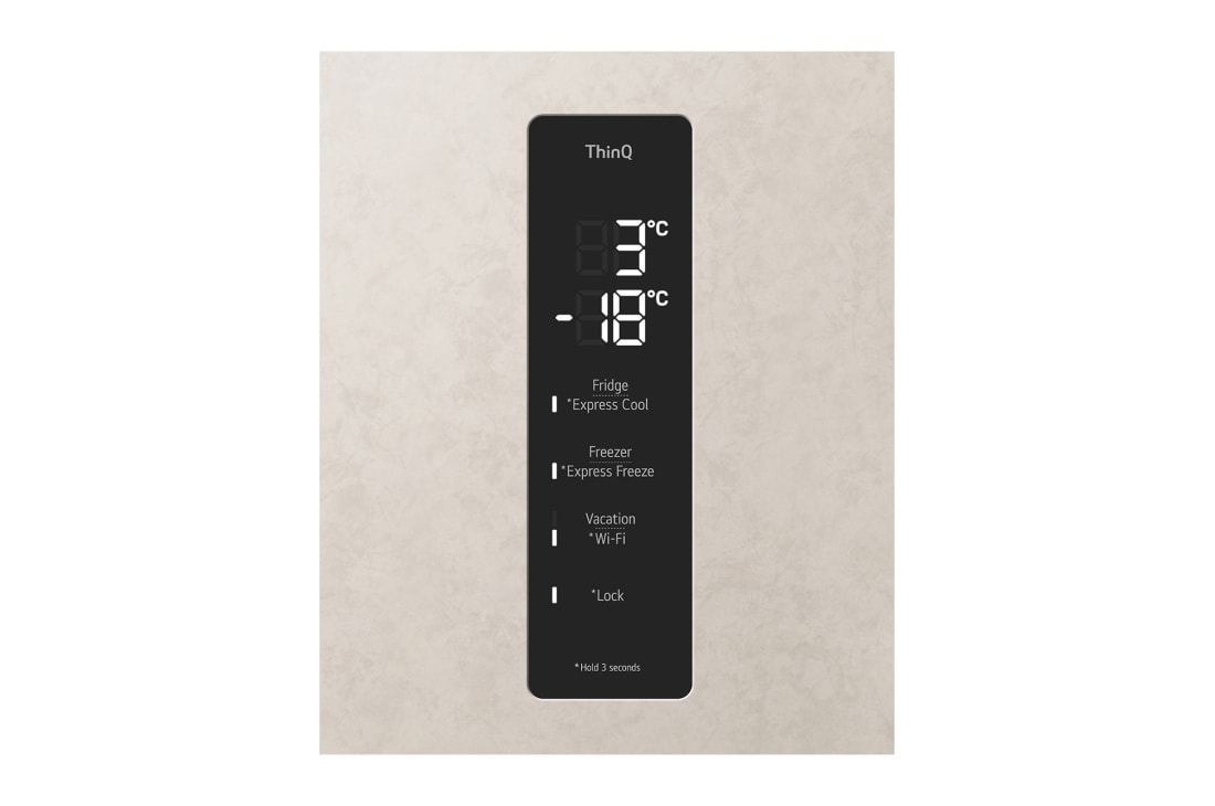 LG Холодильник LG GC-B459FEPW | 377л | DoorCooling+ | ThinQ | Бежевый, GC-B459FEPW, thumbnail 7