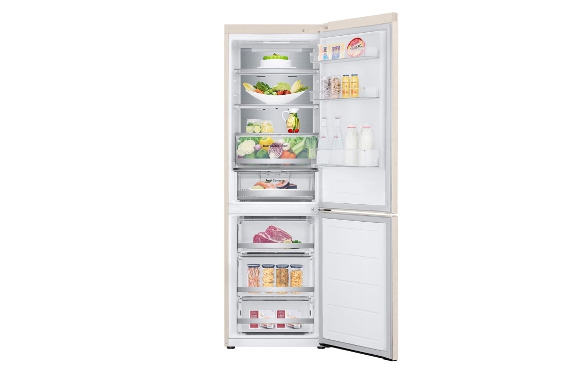 LG Холодильник LG GC-B459FEPW | 377л | DoorCooling+ | ThinQ | Бежевый, GC-B459FEPW, thumbnail 12