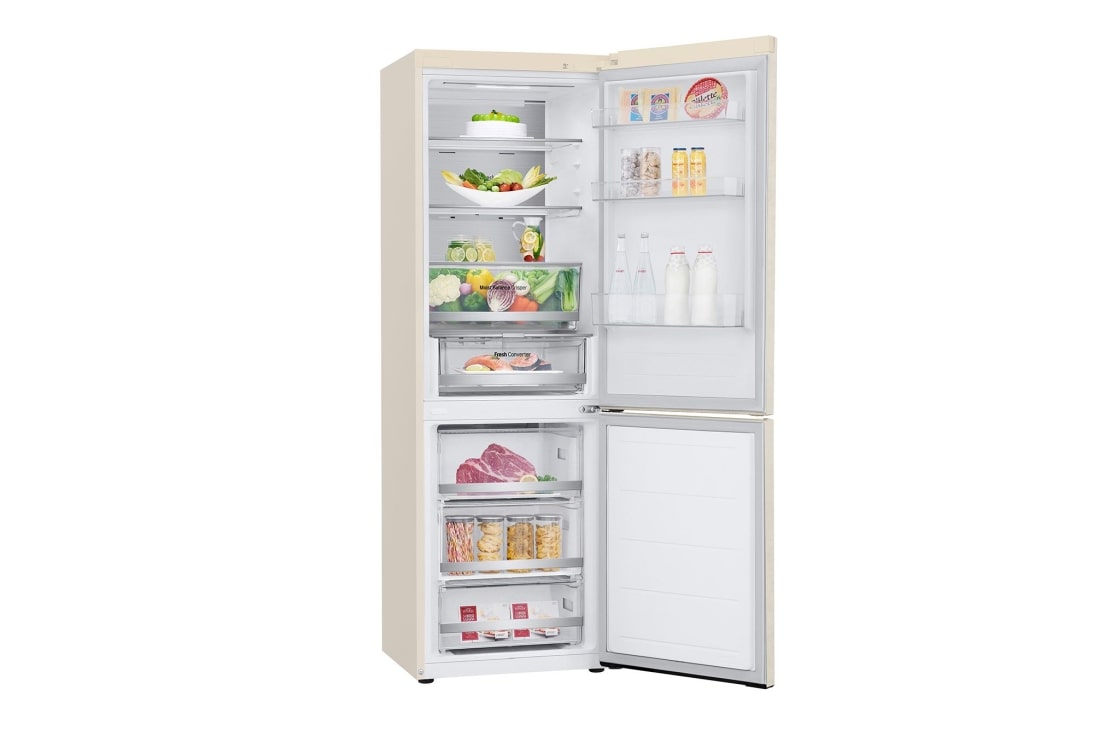 LG Холодильник LG GC-B459FEPW | 377л | DoorCooling+ | ThinQ | Бежевый, GC-B459FEPW, thumbnail 13