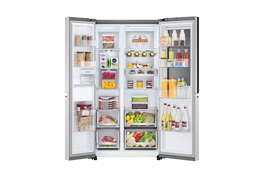 LG Холодильник LG GC-Q257CAFV | 647л | InstaView Door-in-Door | Стальной, GC-Q257CAFV, thumbnail 2