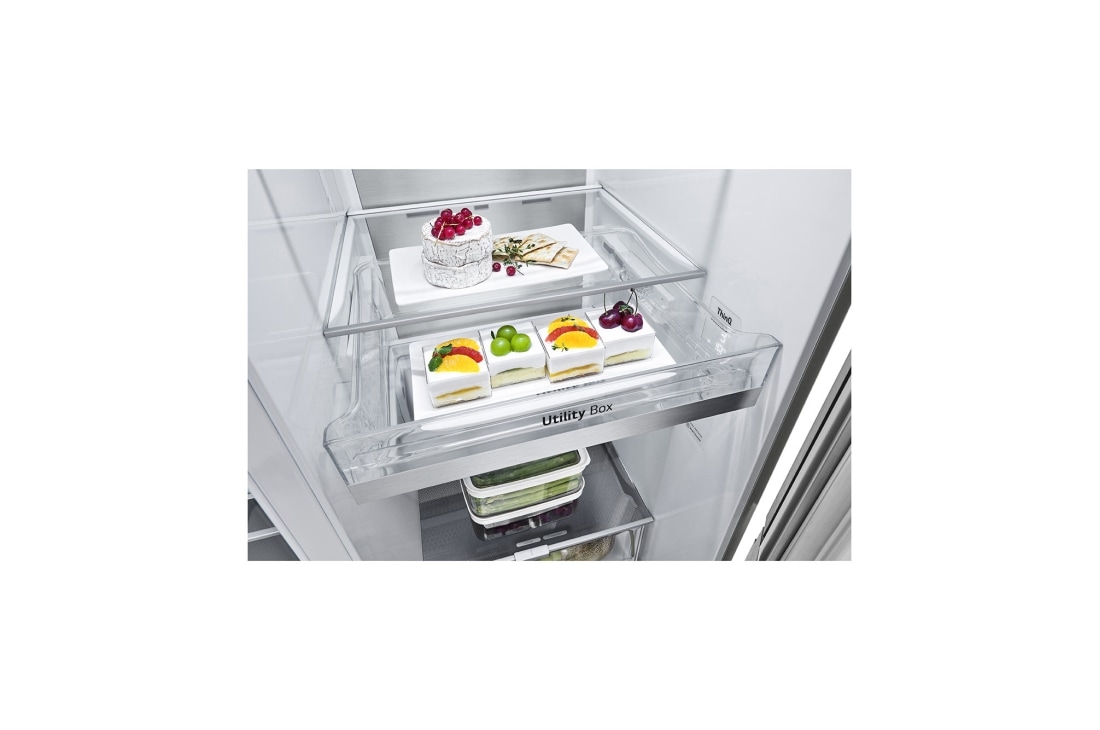 LG Холодильник LG GC-Q257CAFV | 647л | InstaView Door-in-Door | Стальной, GC-Q257CAFV, thumbnail 7