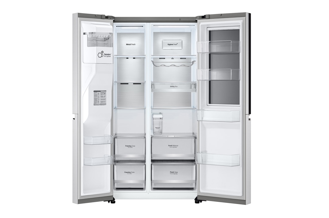 LG Холодильник LG GC-X257CAEV | 647л | InstaView Door-in-Door | Стальной, dispenser view, GC-X257CAEV, thumbnail 7