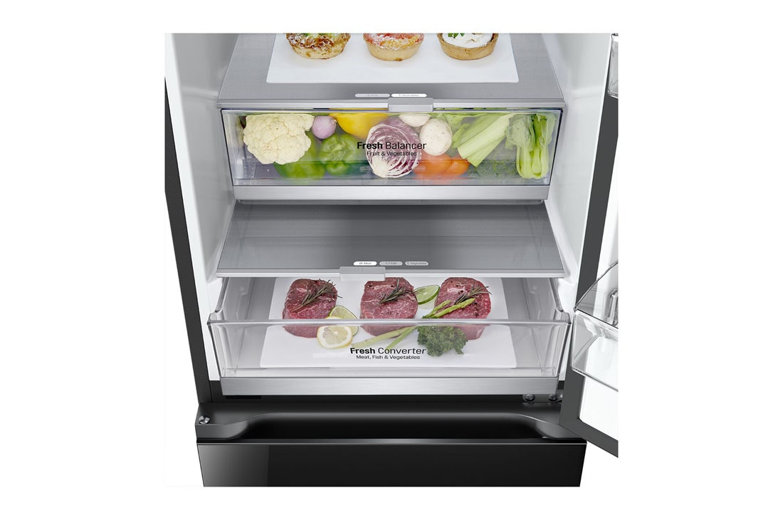 LG Холодильник LG GC-B509QK9M | 422л | DoorCooling+ | Темный графит, GC-B509QK9M, thumbnail 8