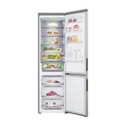 LG Холодильник LG GC-B509ANPW | 422л | DoorCooling+ | ThinQ | Серебристый, LG 422 л, Холодильник LG DoorCooling⁺ с нижней морозильной камерой, Гигиенический фильтр, Складная полка, GC-B509FNPW, GC-B509ANPW, thumbnail 2