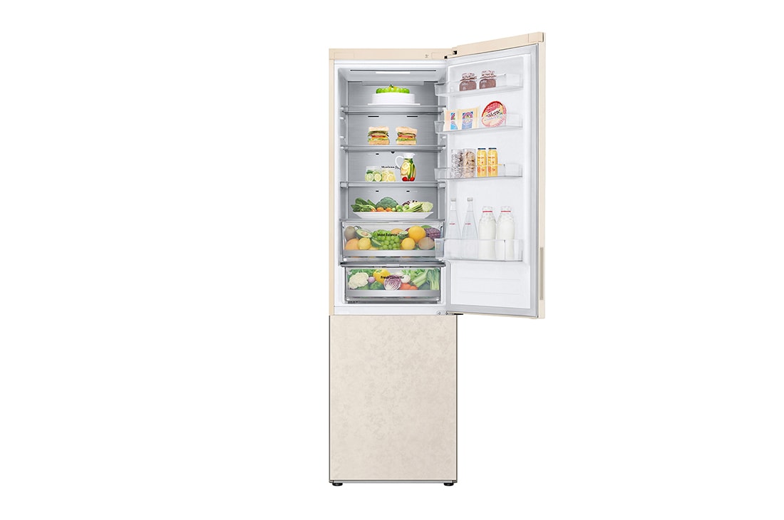 LG Холодильник LG GC-B509AEPW | 422л | DoorCooling+ | ThinQ | Бежевый, Объем 422л | DoorCooling+ | Зоны свежести, Metal Fresh, Multi Air Flow, Wi-Fi, GC-B509AEPW, thumbnail 11