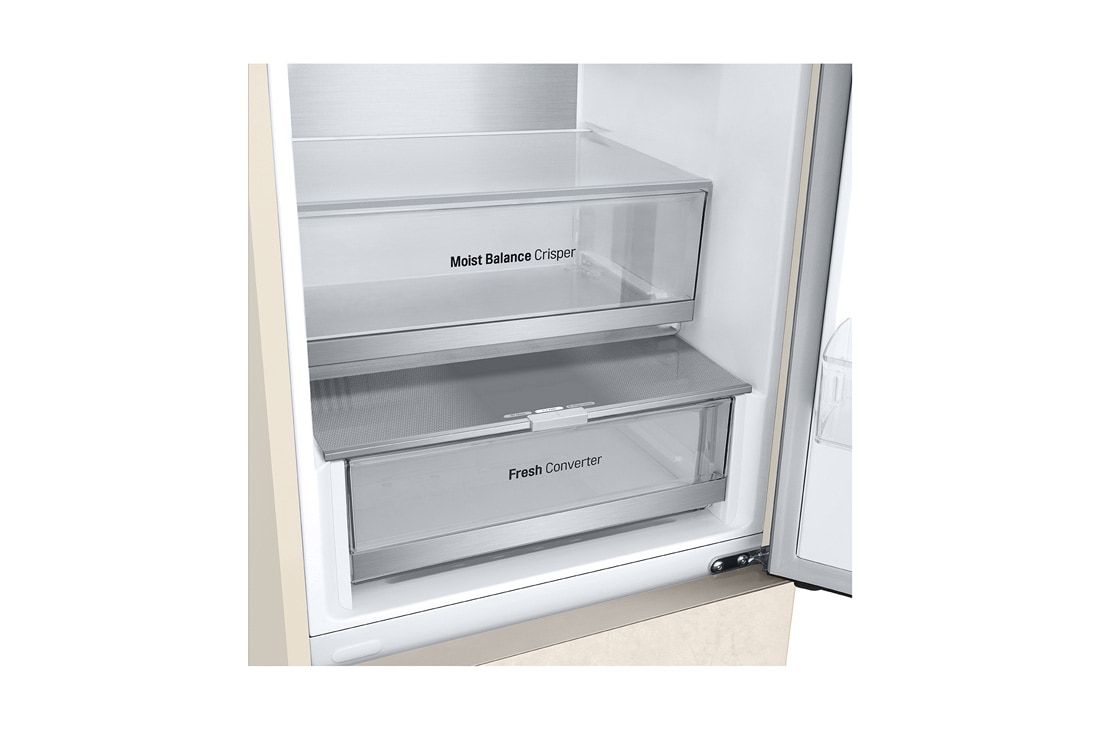 LG Холодильник LG GC-B509AEPW | 422л | DoorCooling+ | ThinQ | Бежевый, GC-B509AEPW, thumbnail 8