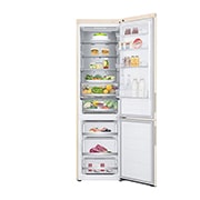 LG Холодильник LG GC-B509AEPW | 422л | DoorCooling+ | ThinQ | Бежевый, Объем 422л | DoorCooling+ | Зоны свежести, Metal Fresh, Multi Air Flow, Wi-Fi, GC-B509AEPW, thumbnail 2