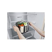 LG Холодильник LG GC-B509AEPW | 422л | DoorCooling+ | ThinQ | Бежевый, Объем 422л | DoorCooling+ | Зоны свежести, Metal Fresh, Multi Air Flow, Wi-Fi, GC-B509AEPW, thumbnail 4