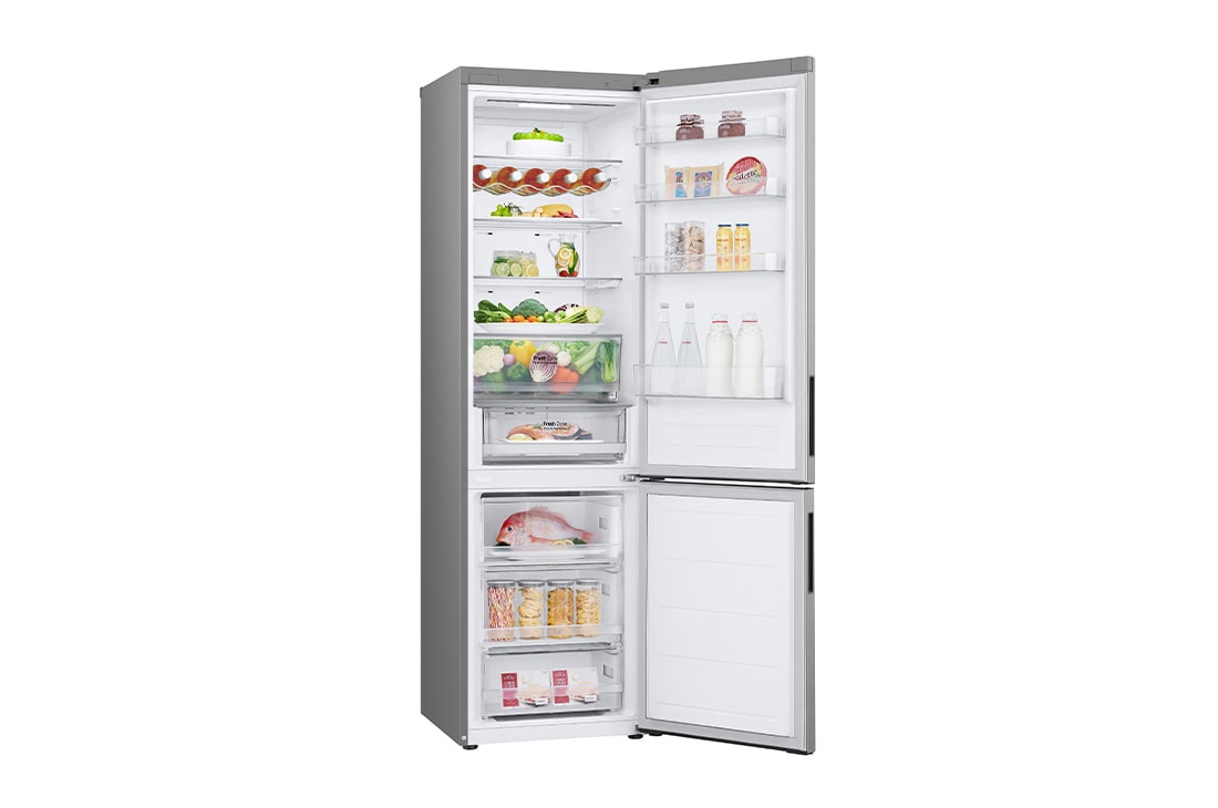 LG 422 л, Холодильник LG DoorCooling⁺ с нижней морозильной камерой, Гигиенический фильтр, Складная полка, 422 л, Холодильник LG DoorCooling⁺ с нижней морозильной камерой, Гигиенический фильтр, Складная полка, GC-B509ANMW, thumbnail 11