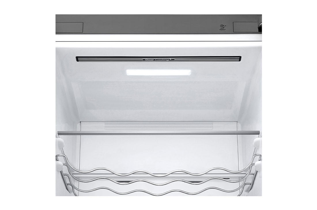 LG 422 л, Холодильник LG DoorCooling⁺ с нижней морозильной камерой, Гигиенический фильтр, Складная полка, 422 л, Холодильник LG DoorCooling⁺ с нижней морозильной камерой, Гигиенический фильтр, Складная полка, GC-B509ANMW, thumbnail 6