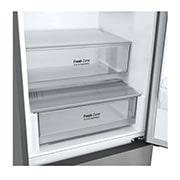 LG 377 л, Холодильник LG DoorCooling⁺ с нижней морозильной камерой, гигиенический фильтр, складная полка, 377 л, Холодильник LG DoorCooling⁺ с нижней морозильной камерой, Гигиенический фильтр, Складная полка, GC-B459ANMW, thumbnail 5