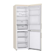 LG 377 л, Холодильник LG DoorCooling⁺ с нижней морозильной камерой, Гигиенический фильтр, Складная полка, LeftSideOpen, GC-B459AEMW, thumbnail 13