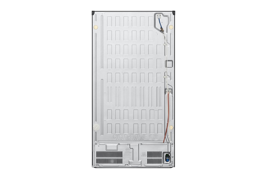 LG Холодильник GC-X24FFCBB | Объем 570л | Черная сталь | LG InstaView Door-in-Door | Диспенсер | Гигиенический фильтр | Metal Fresh, Back view, GC-X24FFCBB, thumbnail 16