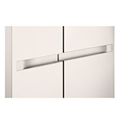 LG Холодильник LG GC-B257KEHW | Side by Side | Объем 658л | 913 × 1790 × 735 мм | Бежевый, Ручка, GC-B257KEHW, thumbnail 6