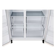 LG Холодильник LG GC-B257KEHW | Side by Side | Объем 658л | 913 × 1790 × 735 мм | Бежевый, Drawer, GC-B257KEHW, thumbnail 7