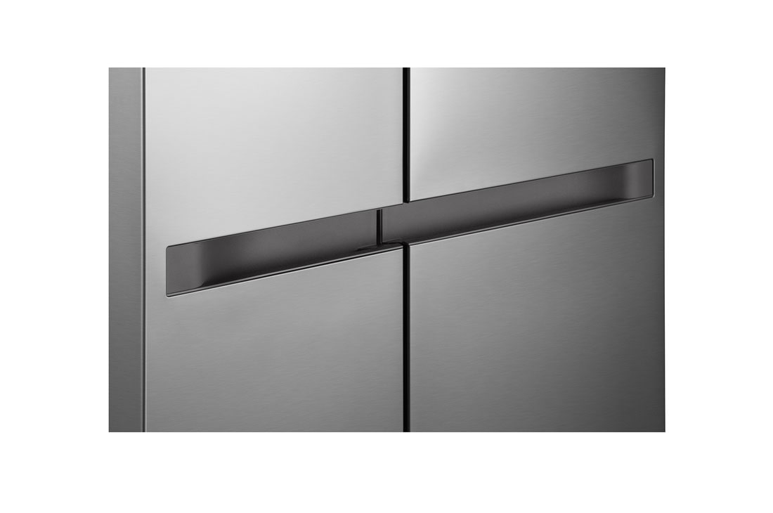 LG Холодильник LG GC-B257KMHW | Side by Side | Объем 658л | 913 × 1790 × 735 мм | Серебристый , Ручка, GC-B257KMHW, thumbnail 6