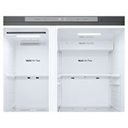 LG Холодильник LG GC-B257KMHW | Side by Side | Объем 658л | 913 × 1790 × 735 мм | Серебристый , Дисплей, GC-B257KMHW, thumbnail 8