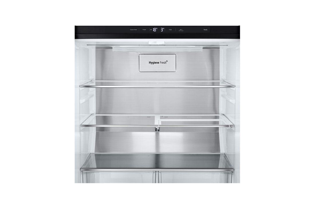 LG Холодильник LG GC-V22FFBMB | Многодверный | Объем 458л | | InstaView™ | Складная полка | Metal Fresh™ | Гигиенический фильтр HyieneFresh+, GC-V22FFBMB, thumbnail 9