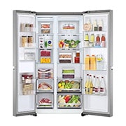 LG Холодильник LG GC-B257SSZV | 647л | Side by Side | Серебристый, GC-B257SSZV, thumbnail 2