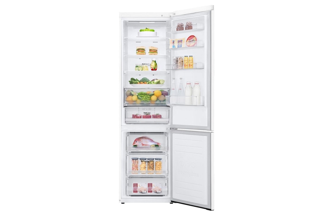 LG Холодильник LG GC-B509MQWM | 419л | DoorCooling⁺ | Белый, right open, GC-B509MQWM, thumbnail 3
