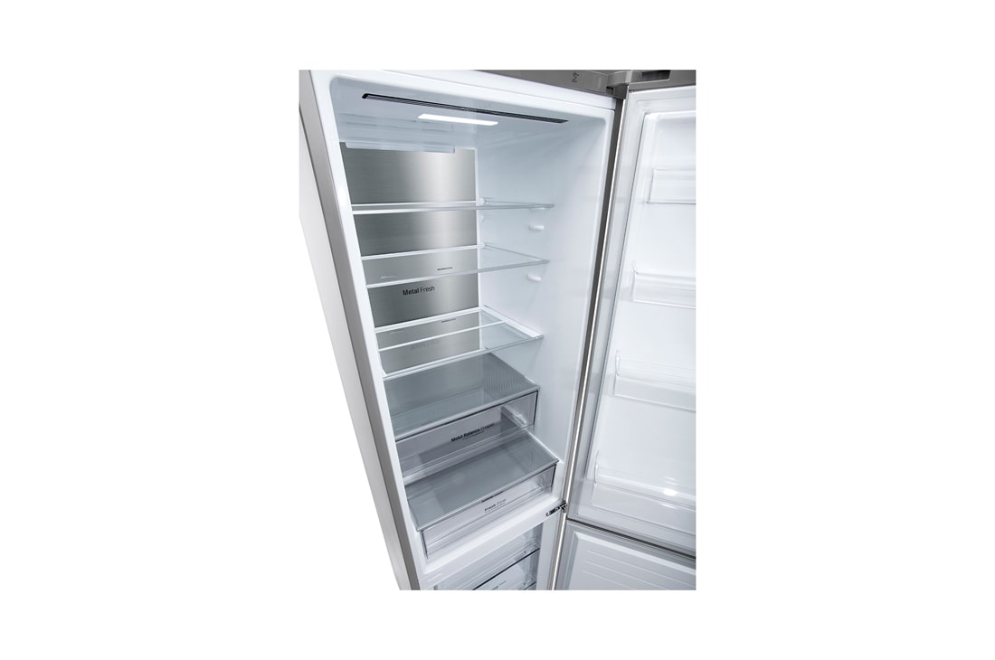 LG Холодильник LG GC-B459SMSM | 374 л | DoorCooling⁺ | Складная полка | LG ThinQ | Metal Fresh | Темный графит, Panel detail view, GC-B459SMSM, thumbnail 9