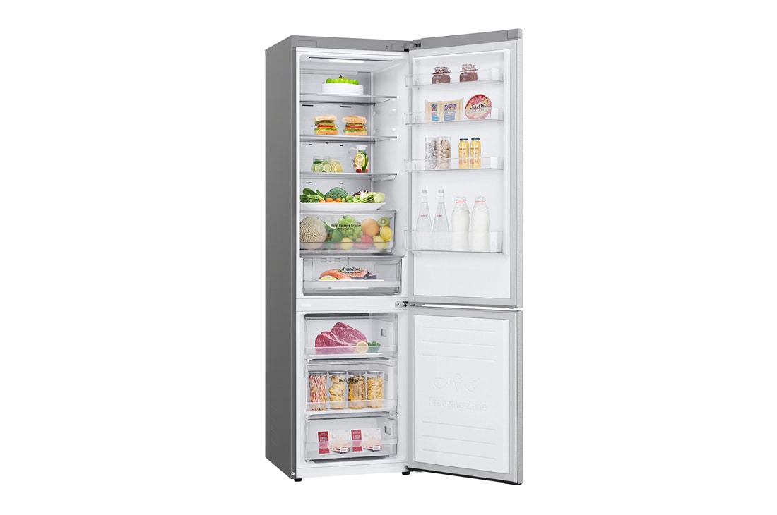 LG Холодильник LG GC-B459SMSM | 374 л | DoorCooling⁺ | Складная полка | LG ThinQ | Metal Fresh | Темный графит, Left view, GC-B459SMSM, thumbnail 12