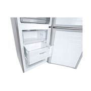LG Холодильник LG GC-B459SMSM | 374 л | DoorCooling⁺ | Складная полка | LG ThinQ | Metal Fresh | Темный графит, bottom food draw view, GC-B459SMSM, thumbnail 6