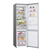 LG Холодильник LG GC-B459SMSM | 374 л | DoorCooling⁺ | Складная полка | LG ThinQ | Metal Fresh | Темный графит, Left view, GC-B459SMSM, thumbnail 12