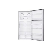 LG Холодильник LG GR-H802HMHL | 630л | DoorCоoling+ | Серебристый, open with foods, GR-H802HMHL, thumbnail 3