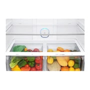 LG Холодильник LG GR-H802HMHL | 630л | DoorCоoling+ | Серебристый, drawer, GR-H802HMHL, thumbnail 5