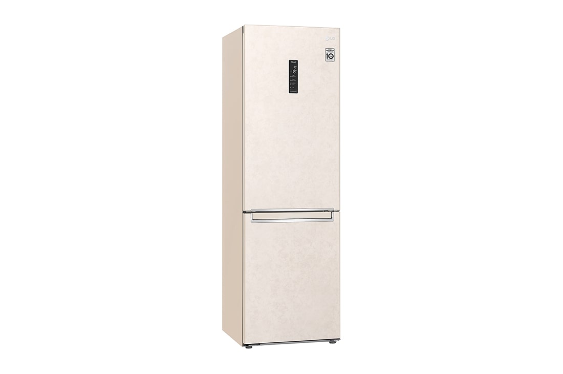 LG Холодильник LG GC-B459SESM | 374 л | DoorCooling⁺ | Складная полка | LG ThinQ | Metal Fresh | Бежевый, Back view, GC-B459SESM, thumbnail 15