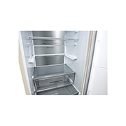 LG Холодильник LG GC-B459SESM | 374 л | DoorCooling⁺ | Складная полка | LG ThinQ | Metal Fresh | Бежевый, Left View with open food, GC-B459SESM, thumbnail 11